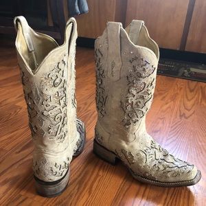 corral women glitter crystals cowgirl boots A3397